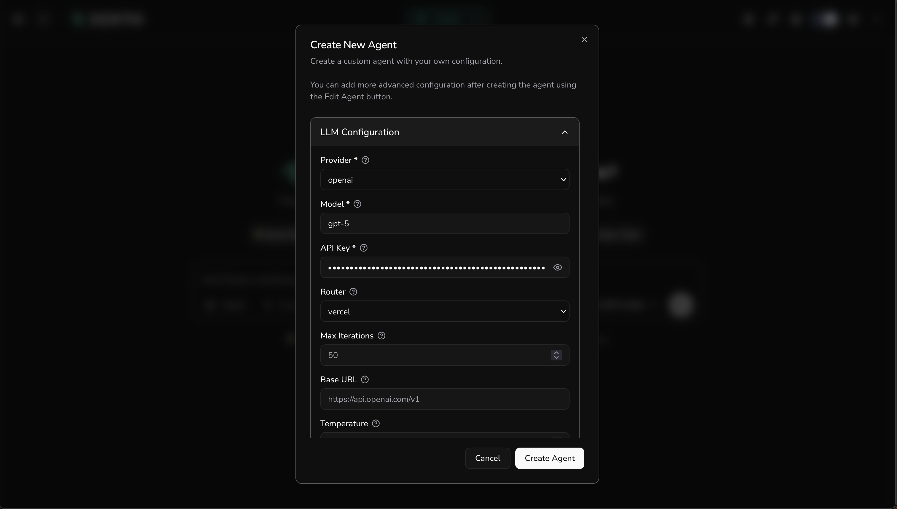 Configure LLM
