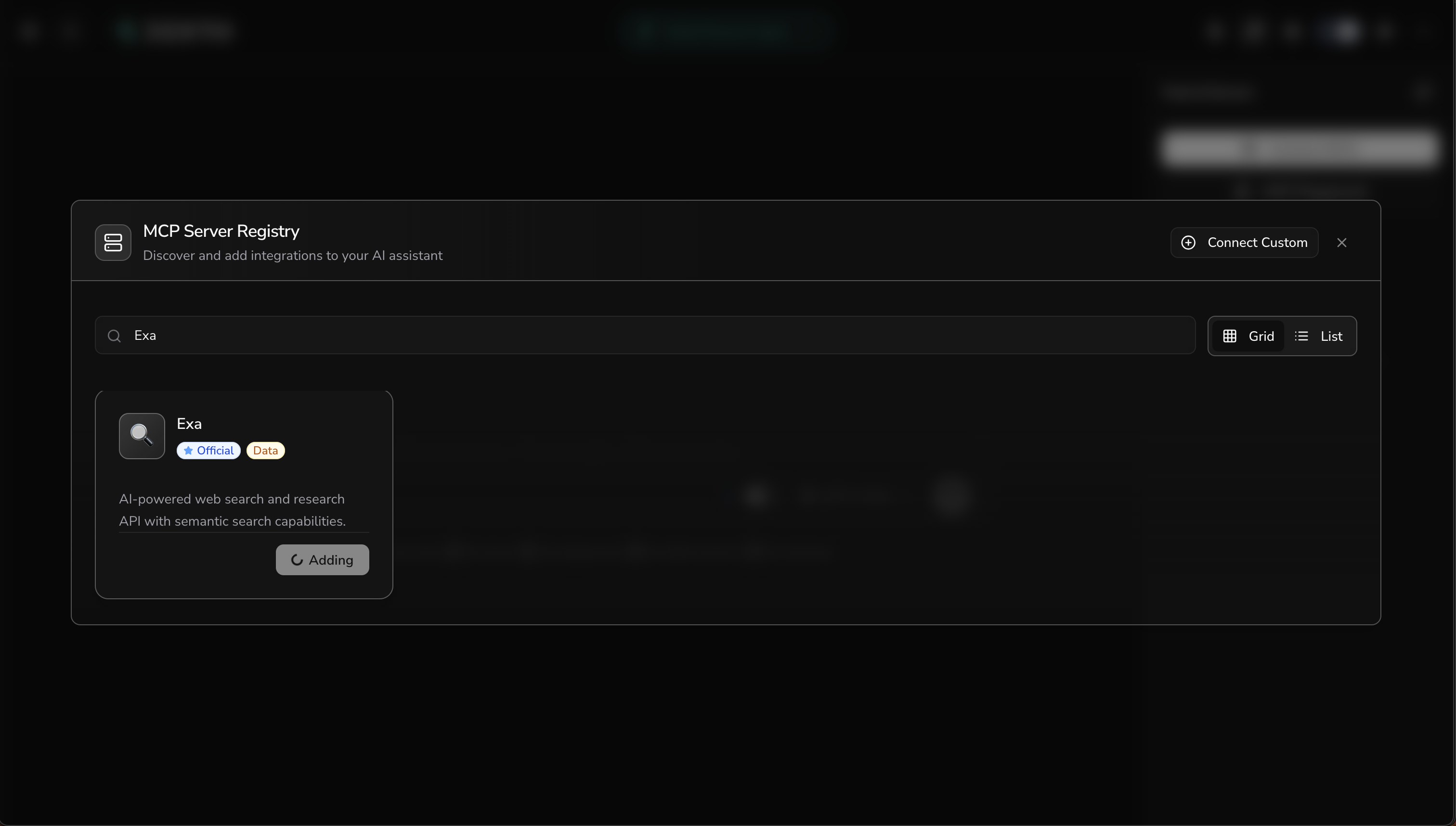 Add MCP server